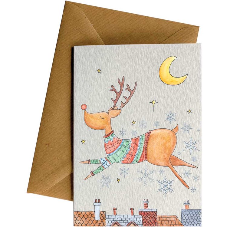 Flying Reindeer